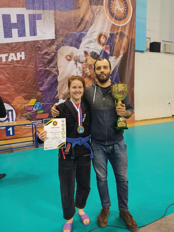 Тренер Анастасия Гордиенко стала победителем Чемпионата Республики Башкортостан по грэпплингу