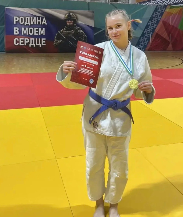 Елизавета Никитина стала чемпионкой Республики Башкортостан по дзюдо